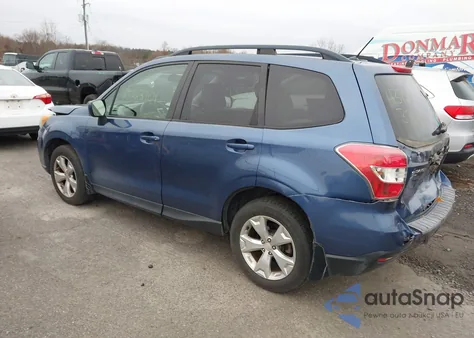 2014 Subaru Forester 2.5I Premium z USA, uszkodzony, nr VIN JF2SJAEC6EH447800